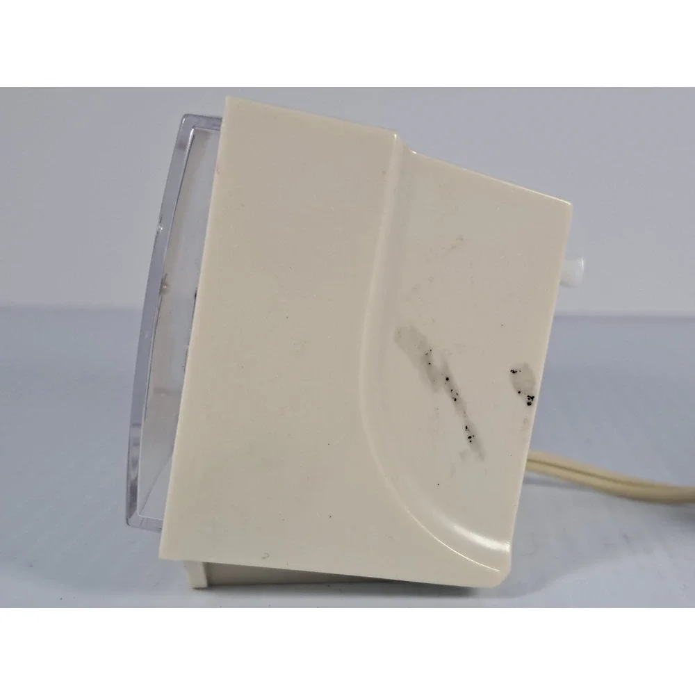 Westclox E54 55 Electric Alarm Clock Cream Vintage Analog Made in USA 2209022540